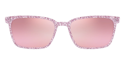 The Polarized Rose Gold Sparkle Sun Top