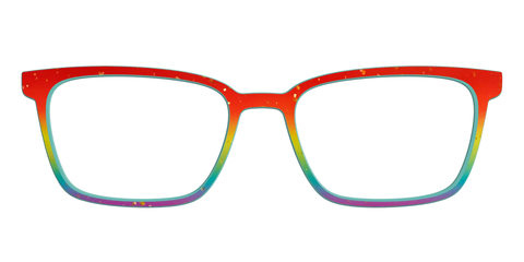 The Spectrum Gradient with Gold Flakes