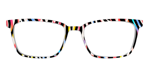 The Vivid Zebra Stripes
