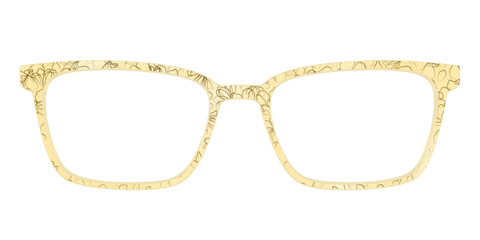 The Yellow Shimmer Petals with Gold Foil