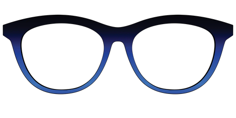 The Black to Blueberry Gradient