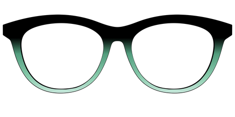 The Black to Spearmint Gradient