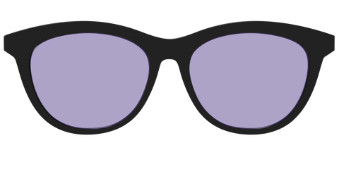 The Black With Celestial Purple Lens