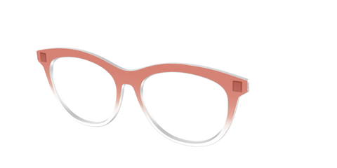 The Burnt Orange Gradient Crystal