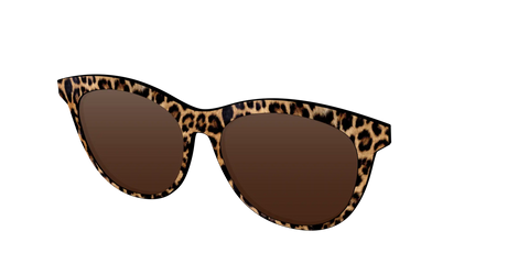 The Polarized Cheetah Spots Sun Top