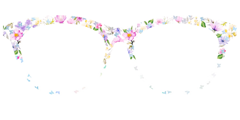 The Delicate Flower Crown with Butterfly Glitter