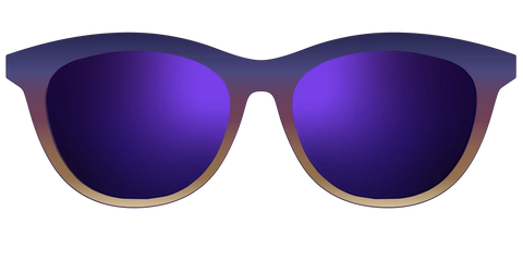 The Polarized Dusk to Dawn Gradient Sun Top