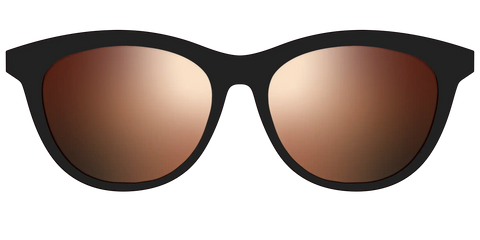 The Polarized Gold Reflective Sun Top