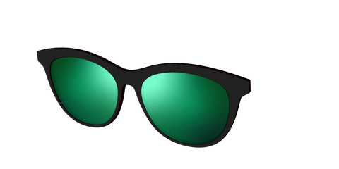 The Polarized Green Reflective Sun Top