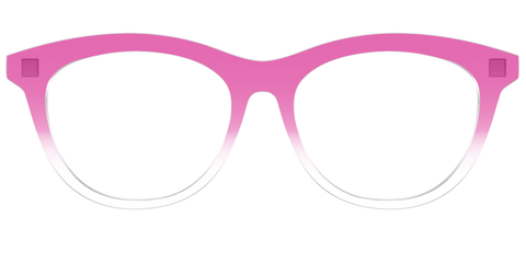 The Magenta Gradient Crystal