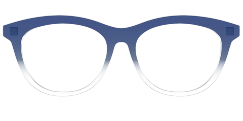 The Navy Gradient Crystal
