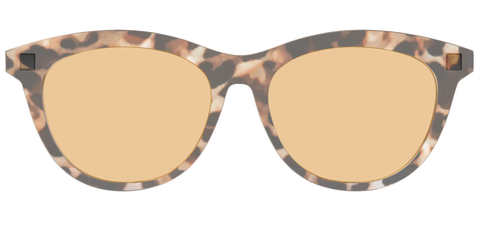 The Neutral Tort Crystal With Umber Brown Lens