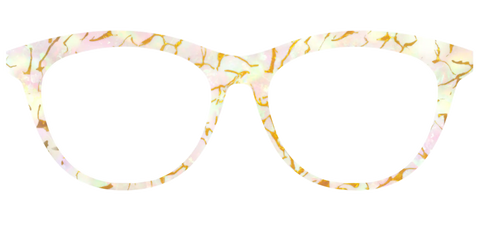 The Opalescent Pearl with Gold Streaks