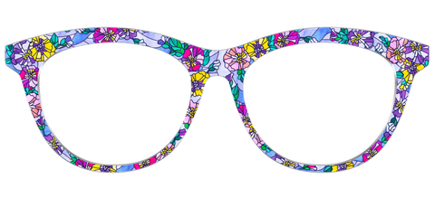 The Pansy Stained Glass