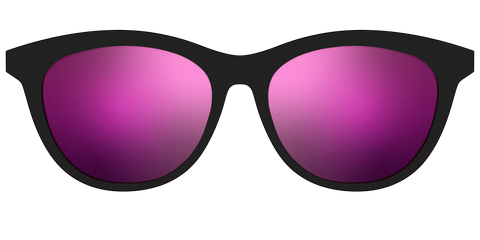 The Polarized Pink Reflective Sun Top