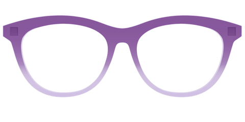 The Plum to Lilac Gradient Crystal