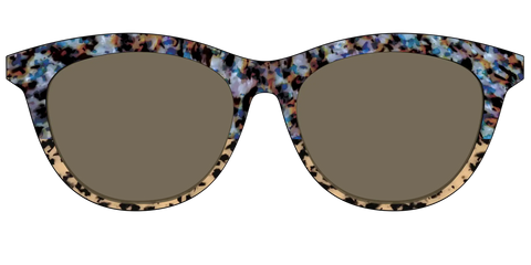 The Polarized Oasis Tortoise Split Sun Top