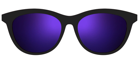 The Polarized Purple Reflective Sun Top