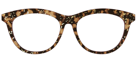 The Sandalwood Tortoise with Gold Foil