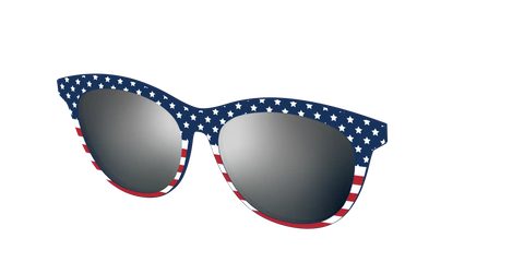 The Polarized Stars & Stripes Sun Top