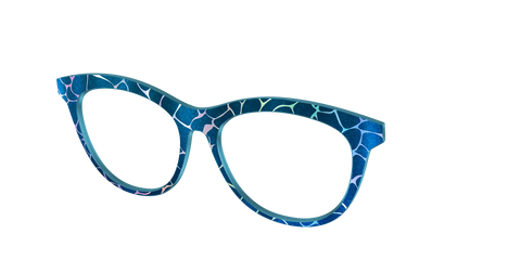 The Teal Shimmer Holographic Pool