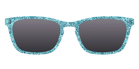 The Polarized Aquamarine Sparkle Sun Top