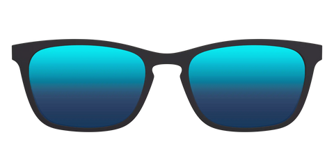 The Polarized Blue Reflective Sun Top