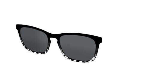 The Polarized Checkerboard Fade Sun Top