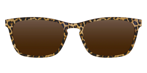 The Polarized Cheetah Spots Sun Top