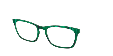 The Emerald Moire Stripes