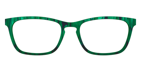The Emerald Moire Stripes
