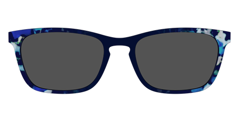The Polarized Indigo Tortoise Sun Top