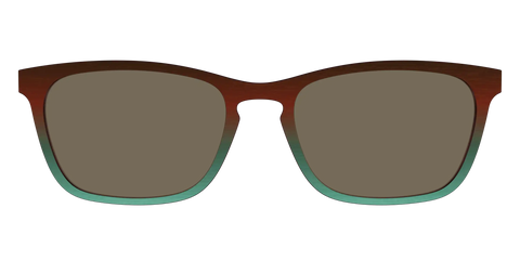 The Polarized Mahogany to Juniper Woodgrain Sun Top