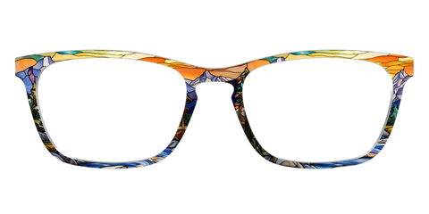 The Mountainscape Stained Glass