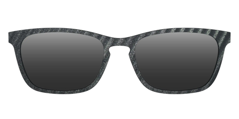 The Polarized Obsidian Stripe Sun Top