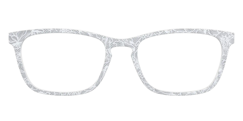 The Pale Gray Floral Lace