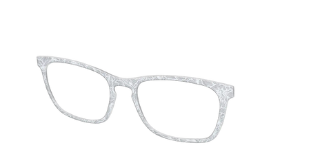 The Pale Gray Floral Lace