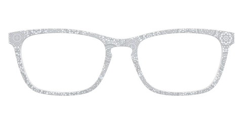 The Pale Gray Medallion Lace