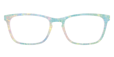 The Pastel Gradient with Holographic Hatching