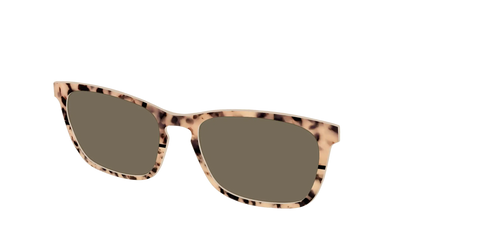 The Polarized Bisque Tortoise Split Sun Top