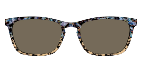 The Polarized Oasis Tortoise Split Sun Top