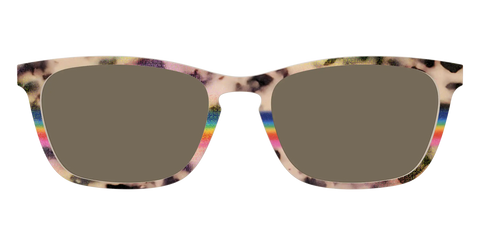 The Polarized Prism Split Tortoise Sun Top