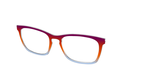 The Raspberry to Periwinkle Gradient