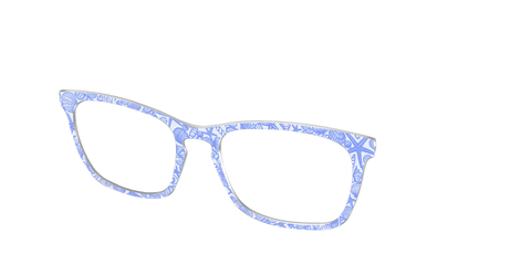 The Reef Blue Shell Lace