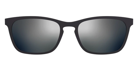 The Polarized Silver Reflective Sun Top