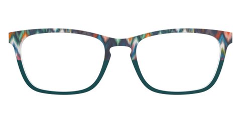 The Teal Ikat Split