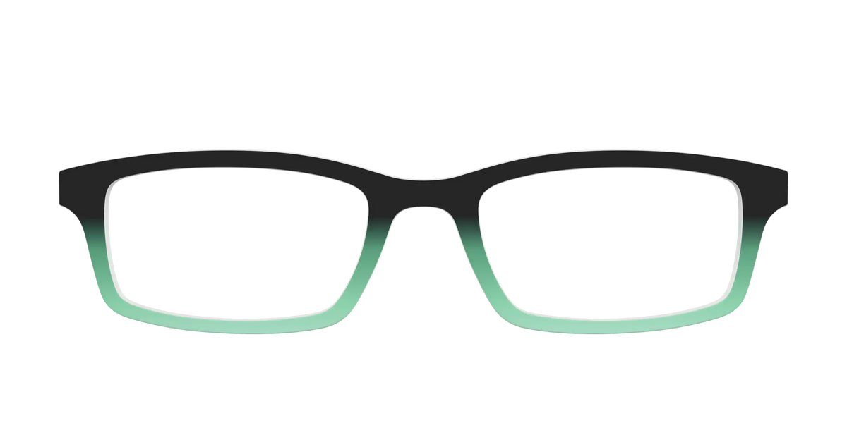 The Black to Spearmint Gradient