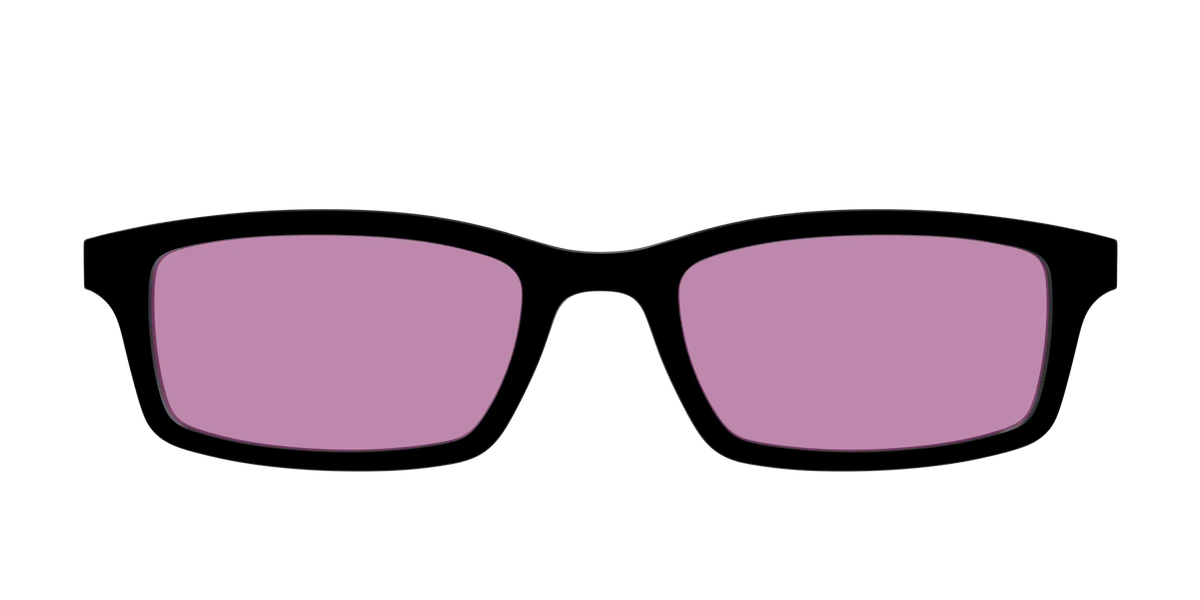 The Black with Pink Racquet Sport Lens