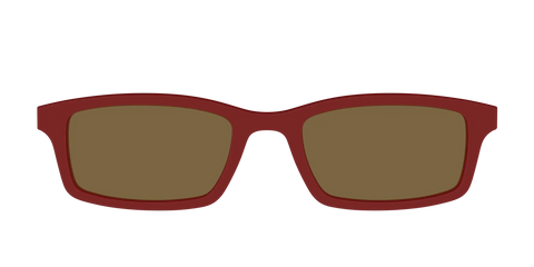 The Polarized Burgundy Sun Top