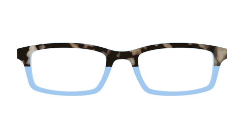 The Denim Tortoise Crystal Split